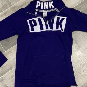 VS PINK dark blue jacket